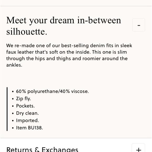 J. Crew black faux leather Slim wide-leg pant - Picture 7 of 15